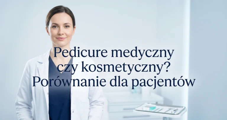 Pedicure medyczny a kosmetyczny różnice