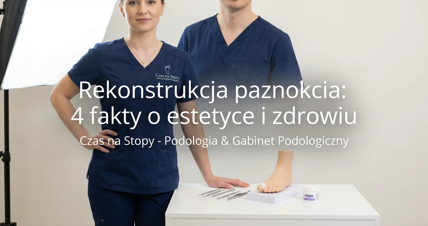 Rekonstrukcja paznokcia u stóp